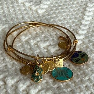 Alex and Ani bracelet set